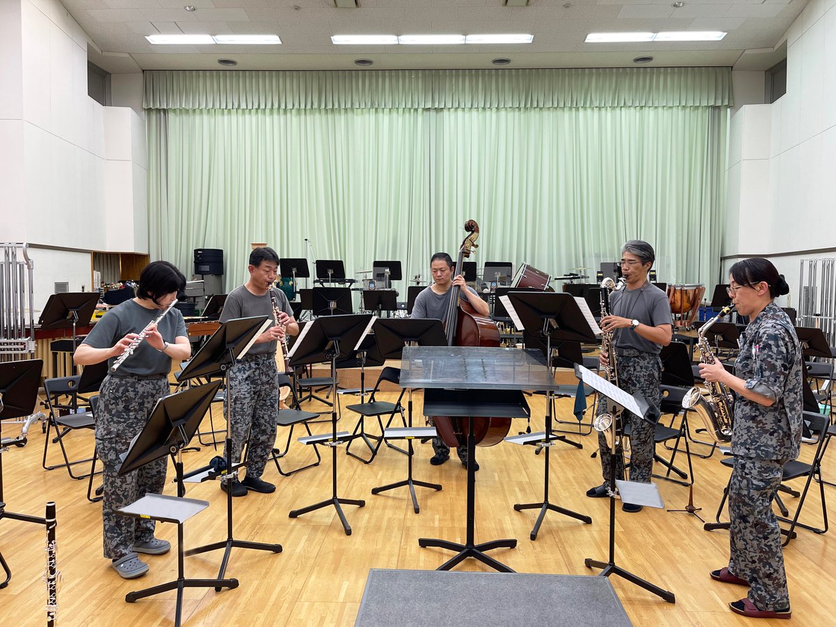 JASDF_Wadf_Band tweet picture