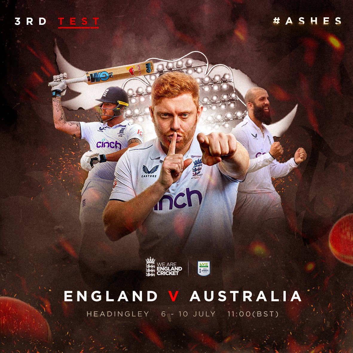 englandcricket's tweet photo. Nothing to lose.
Everything to fight for.

Test cricket doesn’t get any bigger 🙌 

#EnglandCricket | #Ashes https://t.co/gEOCImpceH