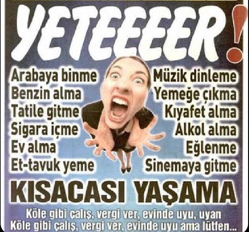 yenilmez_oya's tweet photo. Yaşamaktan sıkıntı çekmekten,mücadele etmekten bıktık artık #beklemiyorduk
#kabuletmiyoruz https://t.co/pWUWir8MkP