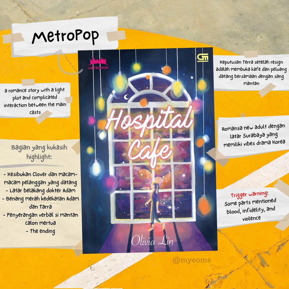 [status: read]

Hospital Cafe by Olivia Lin
—read on gramdig, buddy read with <a href="/fjcindy_/">Cindy Jessica</a>