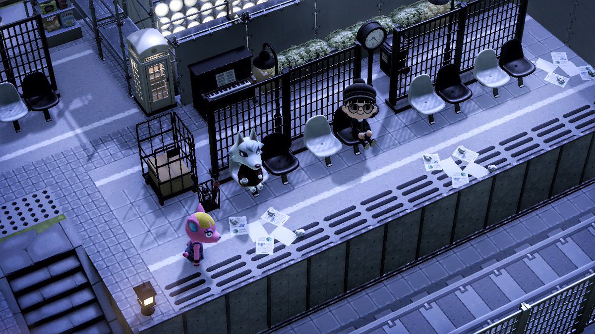 hal3486's tweet image. まるっ島に今回も駅ができました🚉

旅先で電車を待っている時の空気というか非日常感が好きです🍃

Twitterの騒動で違うSNSに乗り換えようか考え中です、電車だけに🚃

#あつまれどうぶつの森
#あつ森
#AnimalCrossingNewHorizions