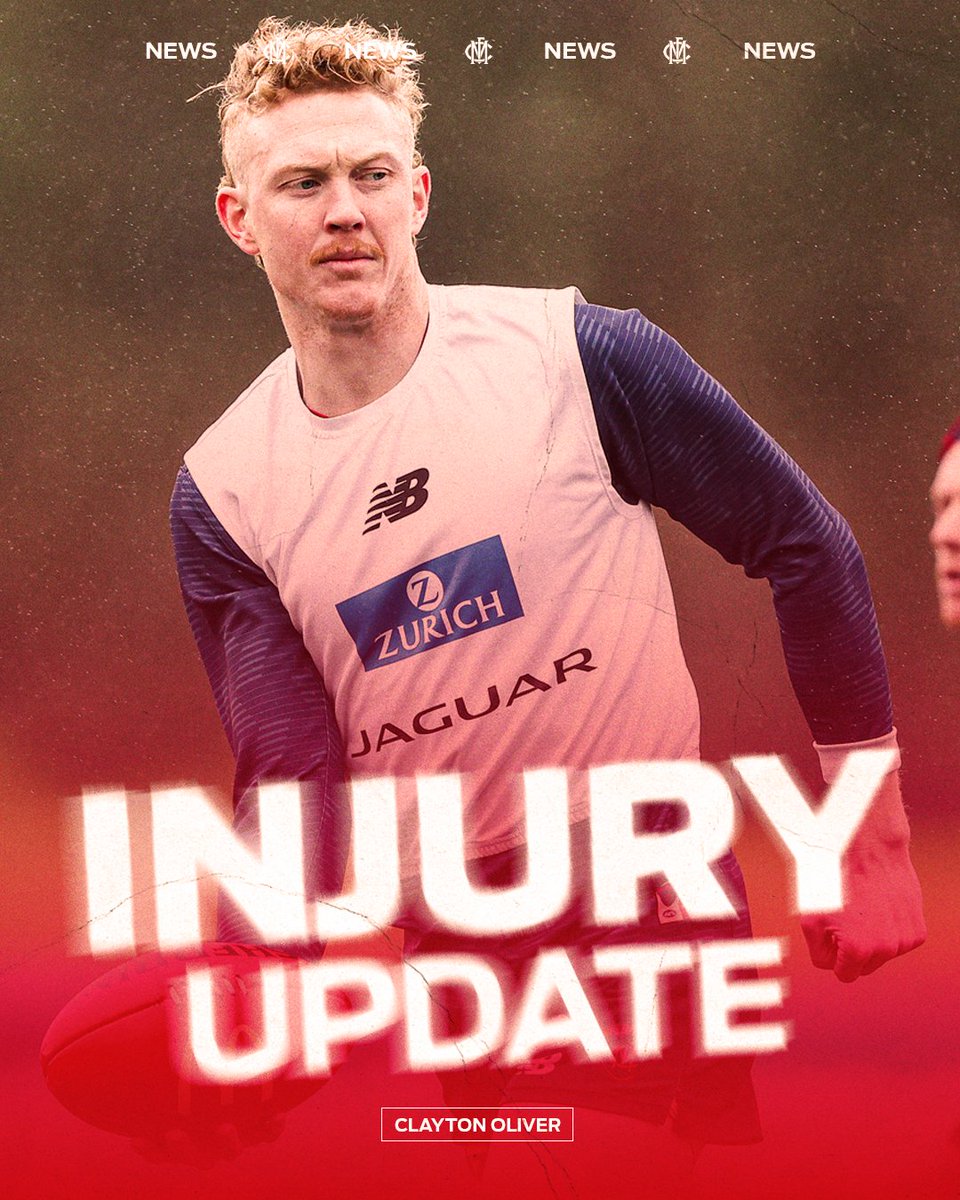 melbournefc's tweet photo. A further update on Clarry. 👇

📝 | https://t.co/05gErTFRdA https://t.co/K51QfZ3kF0