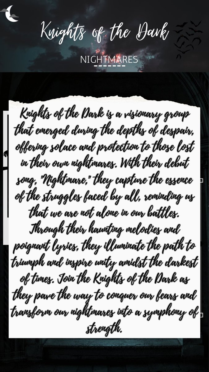 winstonology's tweet photo. @mldtrainees_ph @artistellamgmt Concept : Knights of the Darks
Debut Song : Nightmares
Genre: Dark Ambient /relaxing
Looks: Knights (black and white)

Explanation on the second photo.

#NewMLDBoysPh #MLDTraineesPH
#ArtistellaArtistManagement https://t.co/4RxHp3n0gy