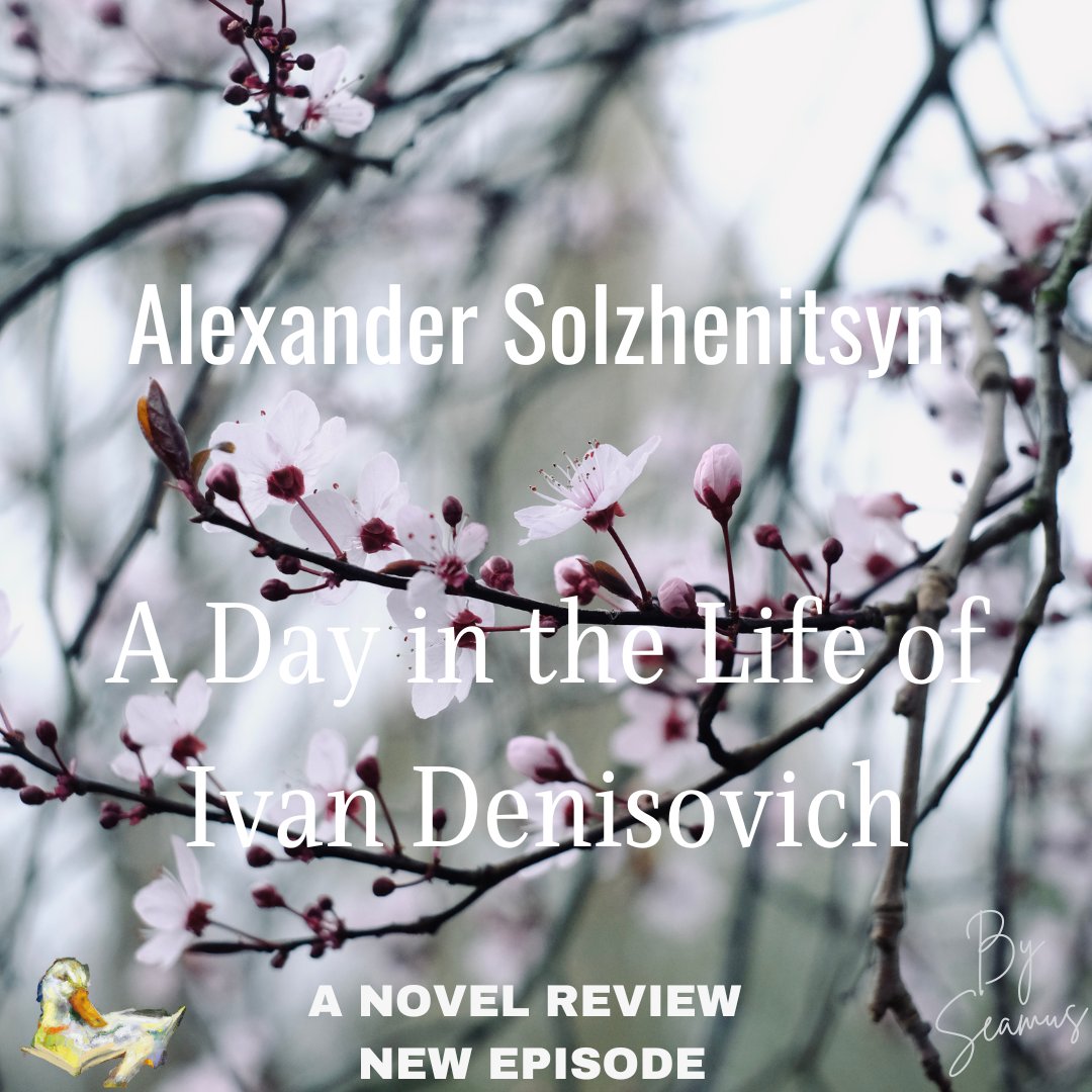 #BookPodcast Ep 13. A Day in the Life of Ivan Denisovich💫 

anovelreviewpodcast.com 

#writersoftwitter #podcasting #podcastAndChill #ANovelReview #LiteraturePost #RussianLit #AlexanderSolzhenitsyn #Threads