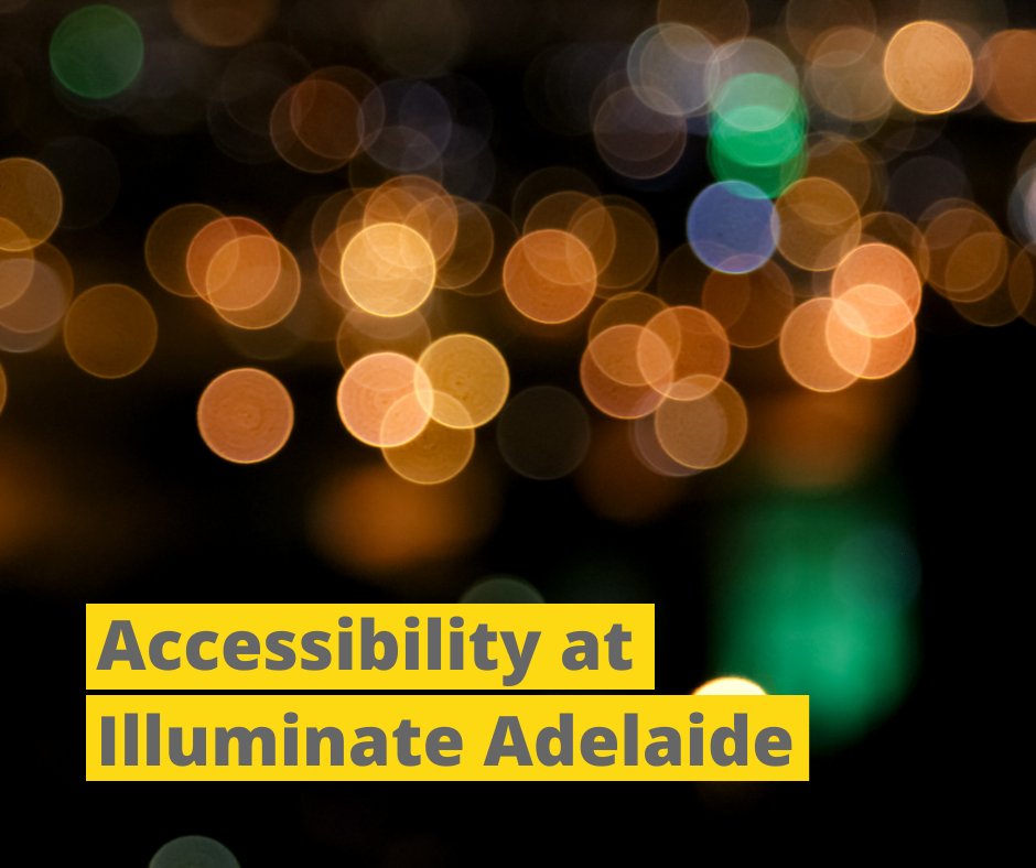 Lighthouse Disability (@lighthouseadel) on Twitter photo Did you know the <a href="/IlluminateAdl/">Illuminate Adelaide</a> festival is on now? 💡The festival is committed to ensuring its events are welcoming and accessible to everyone. This includes access bookings, accessible website features and honouring the companion card. Find out more bit.ly/illuminate-acc… Did you know the <a href="/IlluminateAdl/">Illuminate Adelaide</a> festival is on now? 💡The festival is committed to ensuring its events are welcoming and accessible to everyone. This includes access bookings, accessible website features and honouring the companion card. Find out more bit.ly/illuminate-acc…