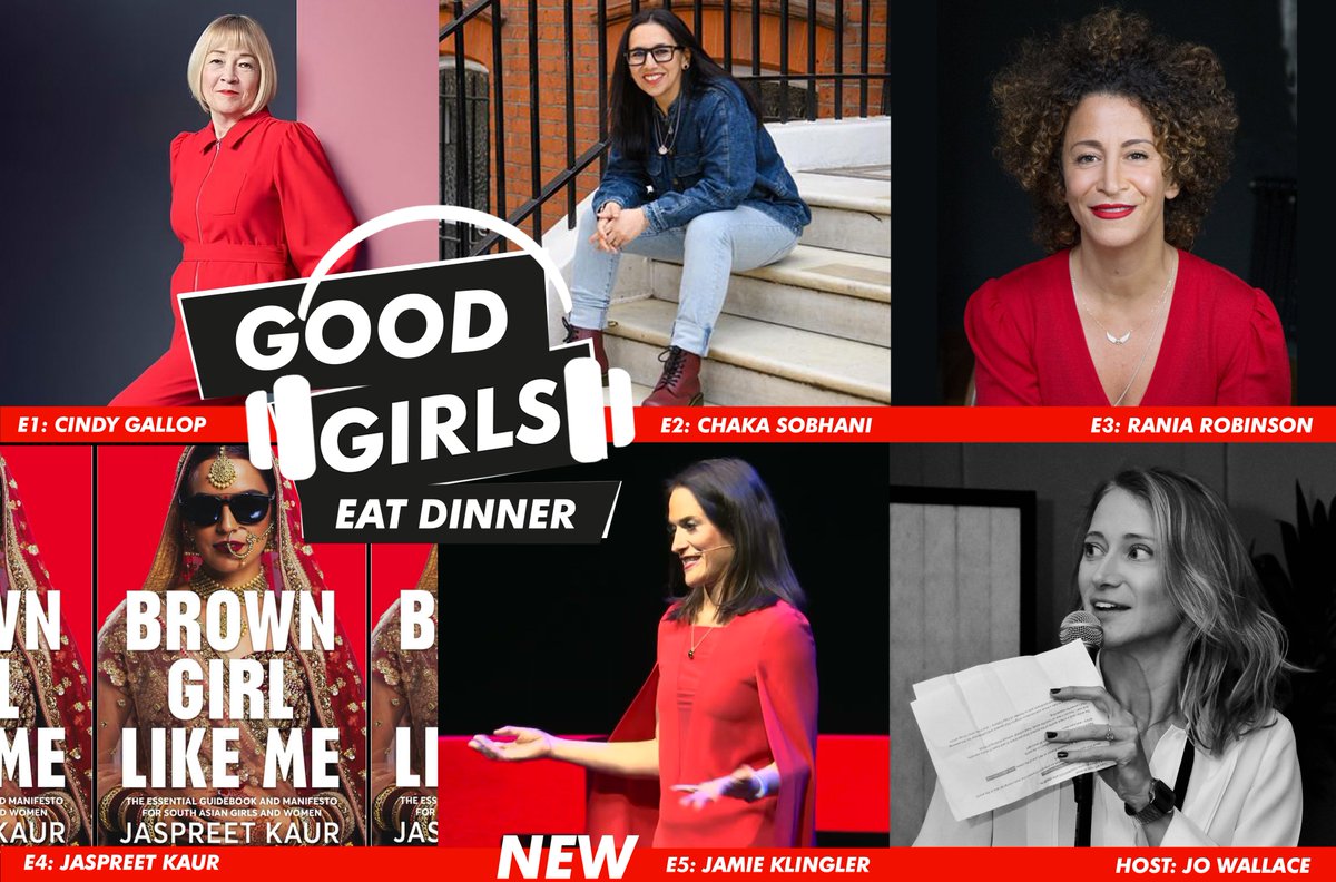 Jo Wallace (@jowallacetweets) on Twitter photo The latest episode of Good Girls Eat Dinner the podcast is NOW LIVE!
E5: <a href="/jamieklingler/">Jamie Klingler</a> – How profound personal change revealed the passion, focus and determination to take on purposeful work. And the police.
open.spotify.com/episode/0O984l… The latest episode of Good Girls Eat Dinner the podcast is NOW LIVE!
E5: <a href="/jamieklingler/">Jamie Klingler</a> – How profound personal change revealed the passion, focus and determination to take on purposeful work. And the police.
open.spotify.com/episode/0O984l…