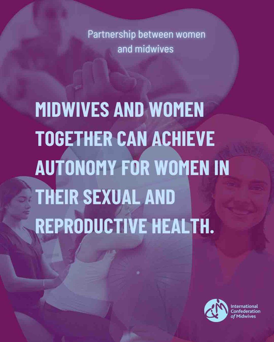 world_midwives's tweet photo. 👩‍⚕️  Midwives and women, a dynamic duo shaping the miracle of @childbirth. Together, they light the path towards motherhood, with skill, compassion, and unwavering support. 
ICM statement on this unbreakable bond 👉🏾: https://t.co/X4DdHX0yoN https://t.co/dLDYs4N39Q