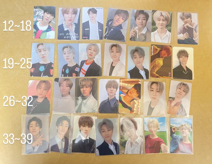 s___y_24's tweet photo. SEVENTEEN THE8 トレカ 買取

譲 画像のもの

求 買取

1~9 1枚600円
10.11 1枚1300円
12~80 1枚 400円

まとめての方、条件の良い方を優先させていただきます。メルカリでのお取引または福岡市内であれば手渡し可能です。

お気軽にリプまたはDMお願い致します🙇🏼‍♀️
 #SEVENTEEN  #SEVENTEENトレカ交換 https://t.co/6RM1bMeImL
