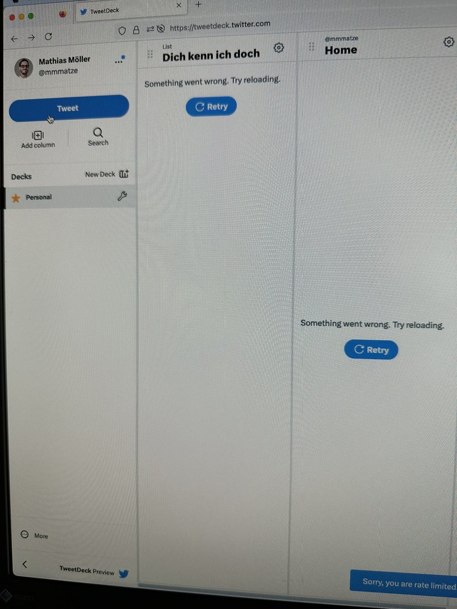 Wenn man diesen Quatsch sieht, kann man sich wirklich nur noch wünschen, dass es bald vorbei ist mit Twitter.