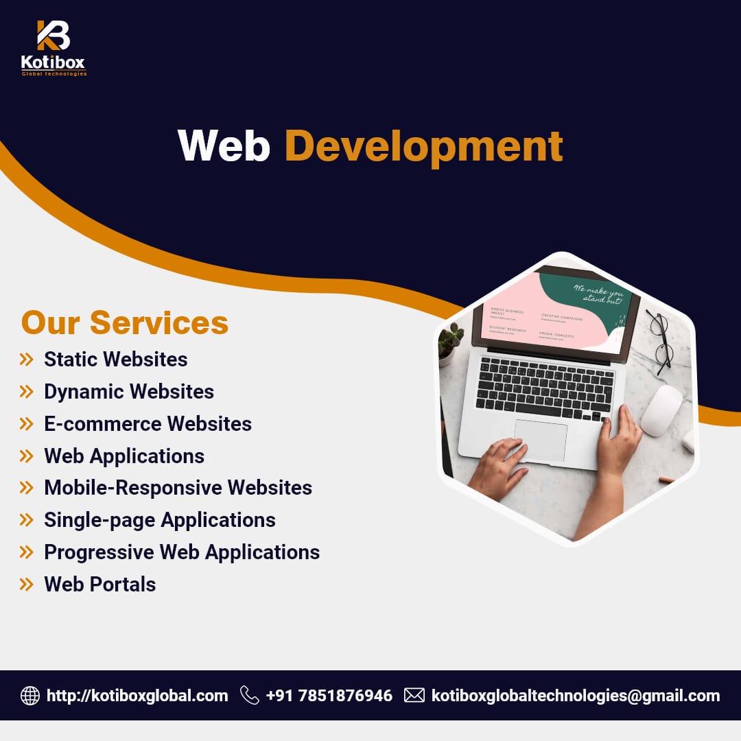 kotibox's tweet photo. 💻 Web development!  Discover the power of captivating design, seamless functionality, and exceptional user experiences. Elevate your online presence and bring your vision to life ! #WebDevelopment #DigitalTransformation 💻✨ #CodeMasters #DigitalTransformation https://t.co/eRszZ8Uw9F