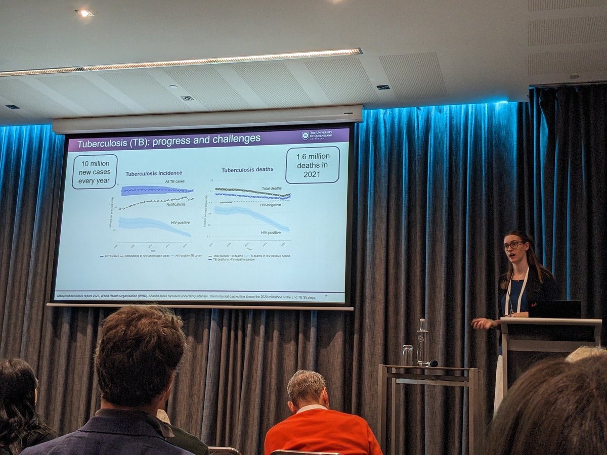 RachelRollo's tweet image. It was a real pleasure to share some of my PhD work on the last day of #ASM2023 today. #tuberculosis remains a leading cause of morbidity and mortality and we need better treatments. Thank you @AUSSOCMIC for the opportunity to present! #2023ASM