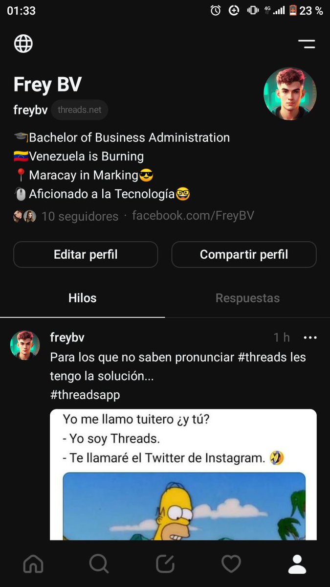 FreyBV's tweet photo. Solo pasaba por aquí para preguntarles ¿Ya se crearon Threads?
#Threads #ThreadsApp #ThreadsDown #ElonVSzuck #ElonVsZuckerberg #elon_musk #Zuckerberg #WhatsApp Twitter de Instagram @elonmusk @BeenTooBusy @zuckerberg https://t.co/V6lCac07d1