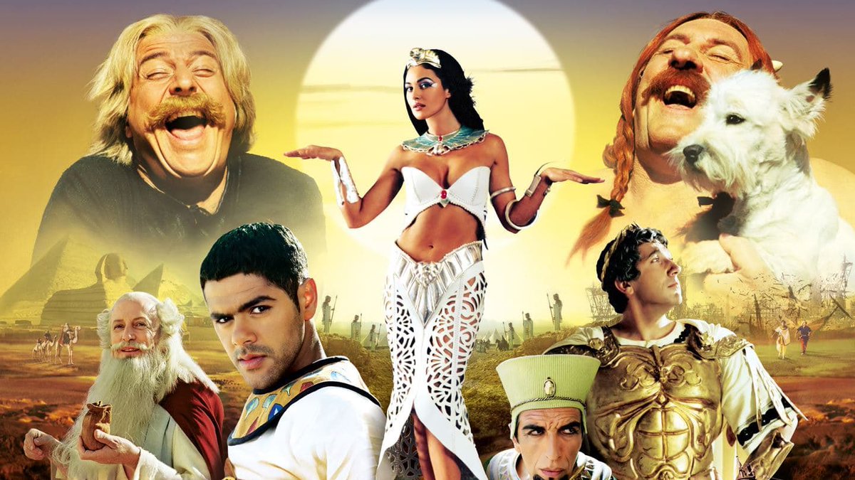 CaptainRoquette's tweet photo. Pourquoi Alain Chabat a tout réussi avec le film Astérix &amp; Obélix : Mission Cléopatre.

[THREAD] https://t.co/Imwv2bXy0A