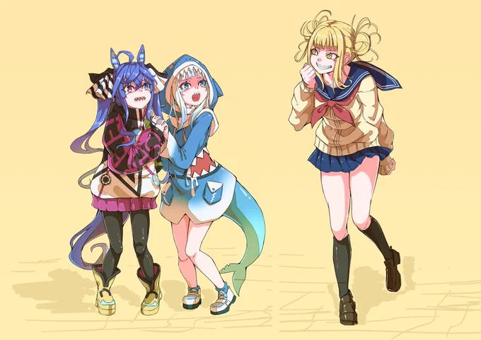 きみたちヴィランっぽいよねえ、歯とか 