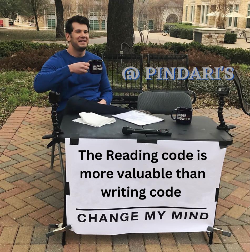 abdullah_dev5's tweet image. Reading code is valuable in code refactoring as it helps developers understand the existing codebase, identify areas for improvement, and make informed decisions during the refactoring process, resulting in improved code quality and maintainability.
#programming
#CodeRefactoring