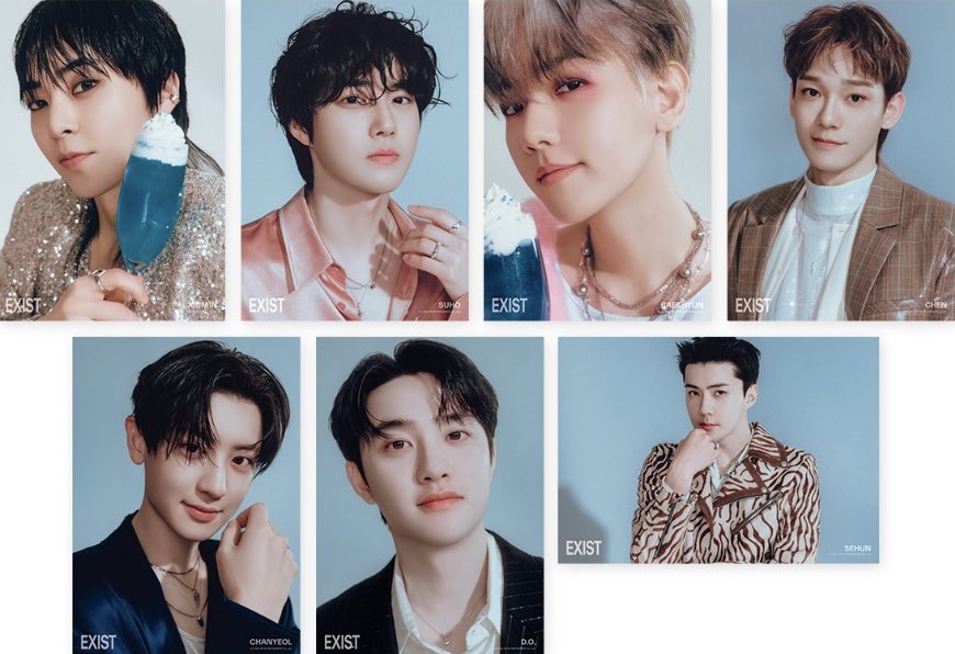 EXO CREAM SODA LUCKY DRAW B トレカ ベッキョン