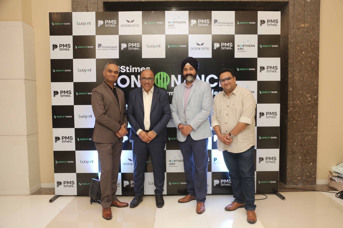CapgrowCapital's tweet photo. Had the privilege of presenting at the recent event organized by PMS Times in Chandigarh on “Amidst the Market's Noise "  a thought-provoking and crucial subject to touch upon.

#markets #PMS #Equities #Specialsituationinvesting #stocks #passionate #returns #Chandigarh #investors https://t.co/aGXDPZ6EAS