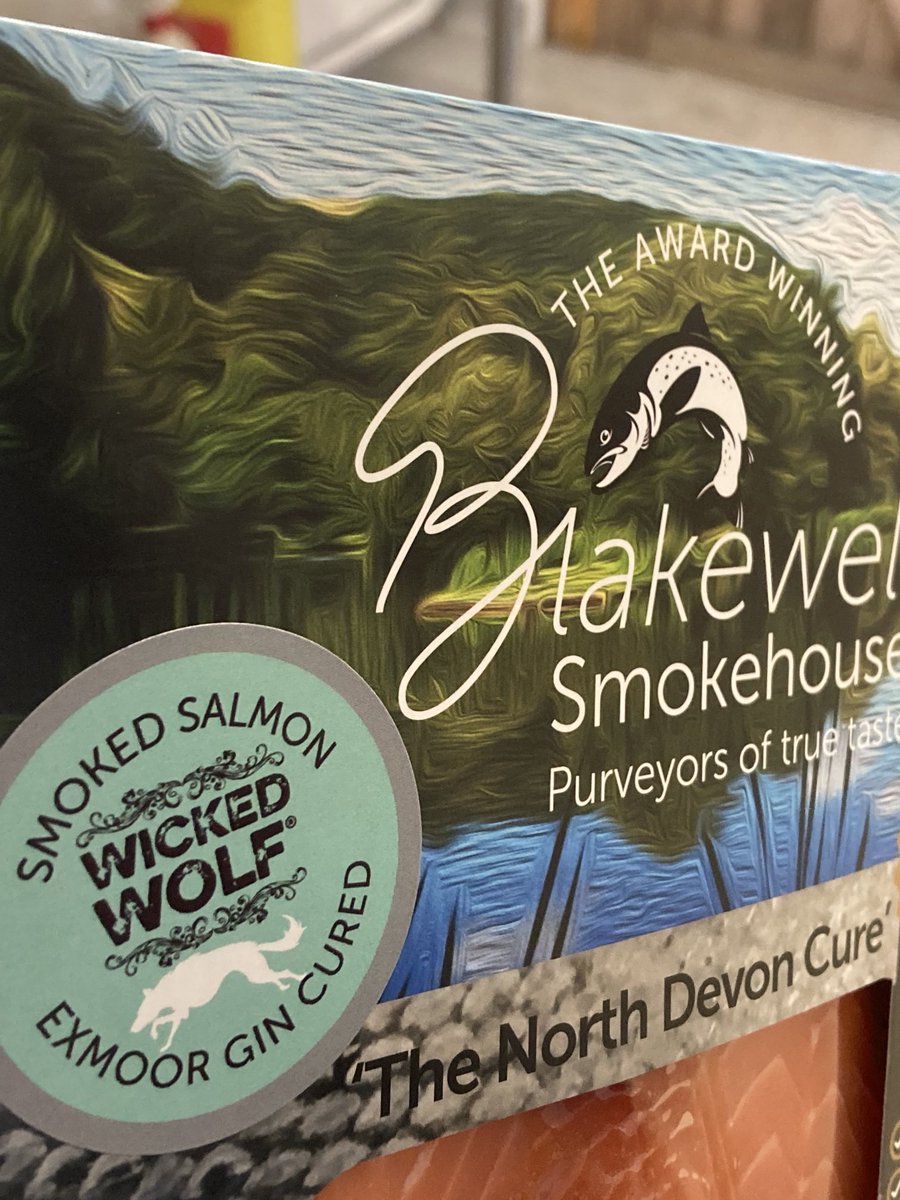 BlakewellFish's tweet image. Delighted to have received x2 Gold awards from ⁦@Tasteofthewest⁩ for our Hot Devon smoked Salmon &amp;amp; the famous ⁦@wickedwolfgin⁩ cured cold smoked salmon hand made at Blakewell Smokehouse. #awardwinning #blakewellsmokehouse #tasteofthewest #wickedwolfgin