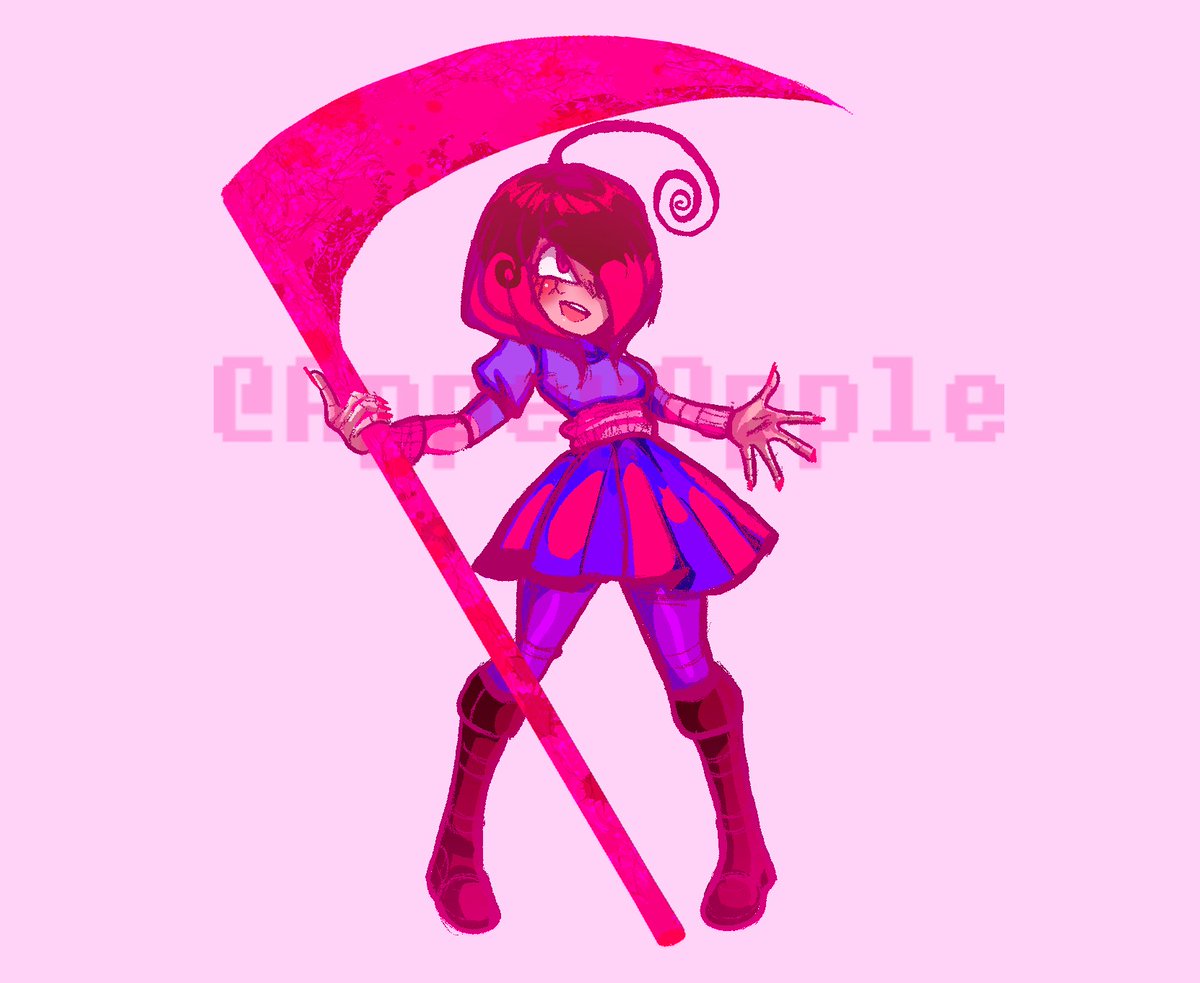 norcissest's tweet photo. I LOVE drawing/colouring her so much, it puts me at ease and it just always turns out lovely.🩷 I also LOVE scythes lmao theyre also super fun to draw/detail on.
-
-
--🩷💗
#betenoire #glitchtale #undertaleau #undertale #pinksoul #glitchtalebetty #glitchtalebete #undertaleFanart https://t.co/2LaRFEOMPr