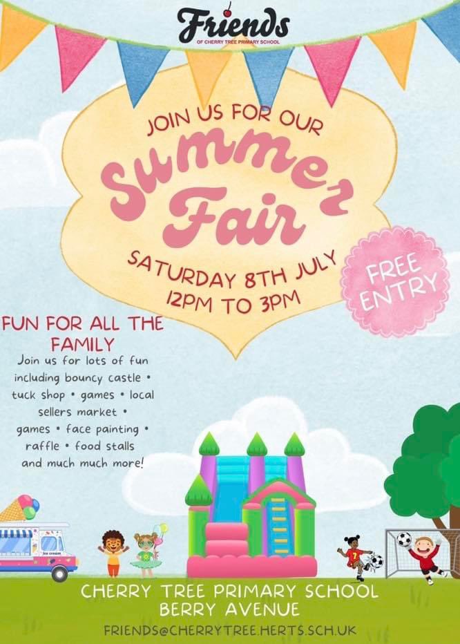 Cherry Tree Primary School (@cts_watford) on Twitter photo Our <a href="/FriendsCTS1/">FriendsCTS</a> are working hard to create a fun day for all the community. Please do come along on Saturday and join in the fun. Free entry and all welcome. See you on the bouncy castle? π #fundraising #funraising Our <a href="/FriendsCTS1/">FriendsCTS</a> are working hard to create a fun day for all the community. Please do come along on Saturday and join in the fun. Free entry and all welcome. See you on the bouncy castle? π #fundraising #funraising