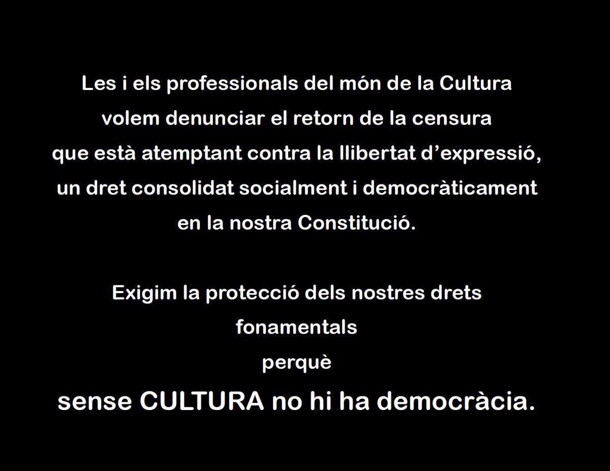 Cultural_ment's tweet photo. #STOPCENSURA https://t.co/RSMasSETUH