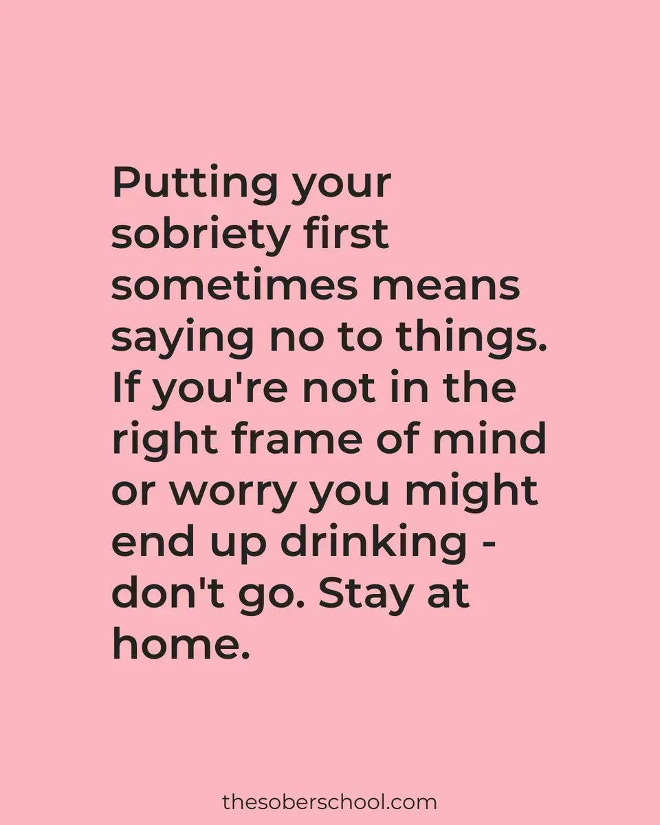 Sobriety is not always a linear path. Some days you'll feel stronger than others. On the days you don't feel strong, it's OK to say no. Does this resonate? #AlcoholAwarenessWeek