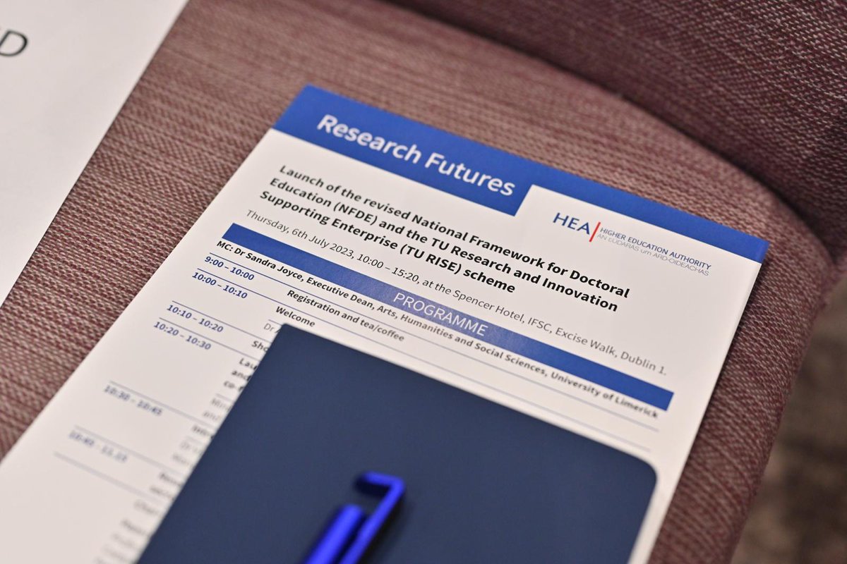 hea_irl's tweet photo. Our Research Futures event is about to kick off in the Spencer hotel Dublin this morning! Get ready for a day of discussions. #researchfutures #euinmyregion https://t.co/KXv2OoiegJ