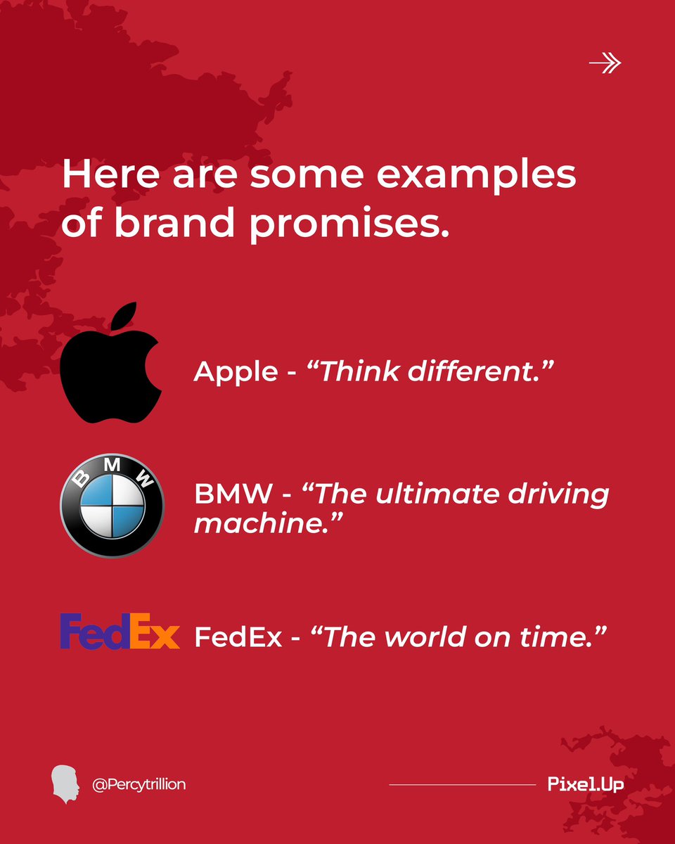 percytrillion's tweet photo. Identifying and addressing the pain points of the target audience can help create a promise that resonates with them.
#branding #brandbuilding #marketing #business #entrepreneurship #smallbusiness
#brandingmistakes #brandingmyths #branding101 #percytrillion #pixelup https://t.co/NuRirwp4me