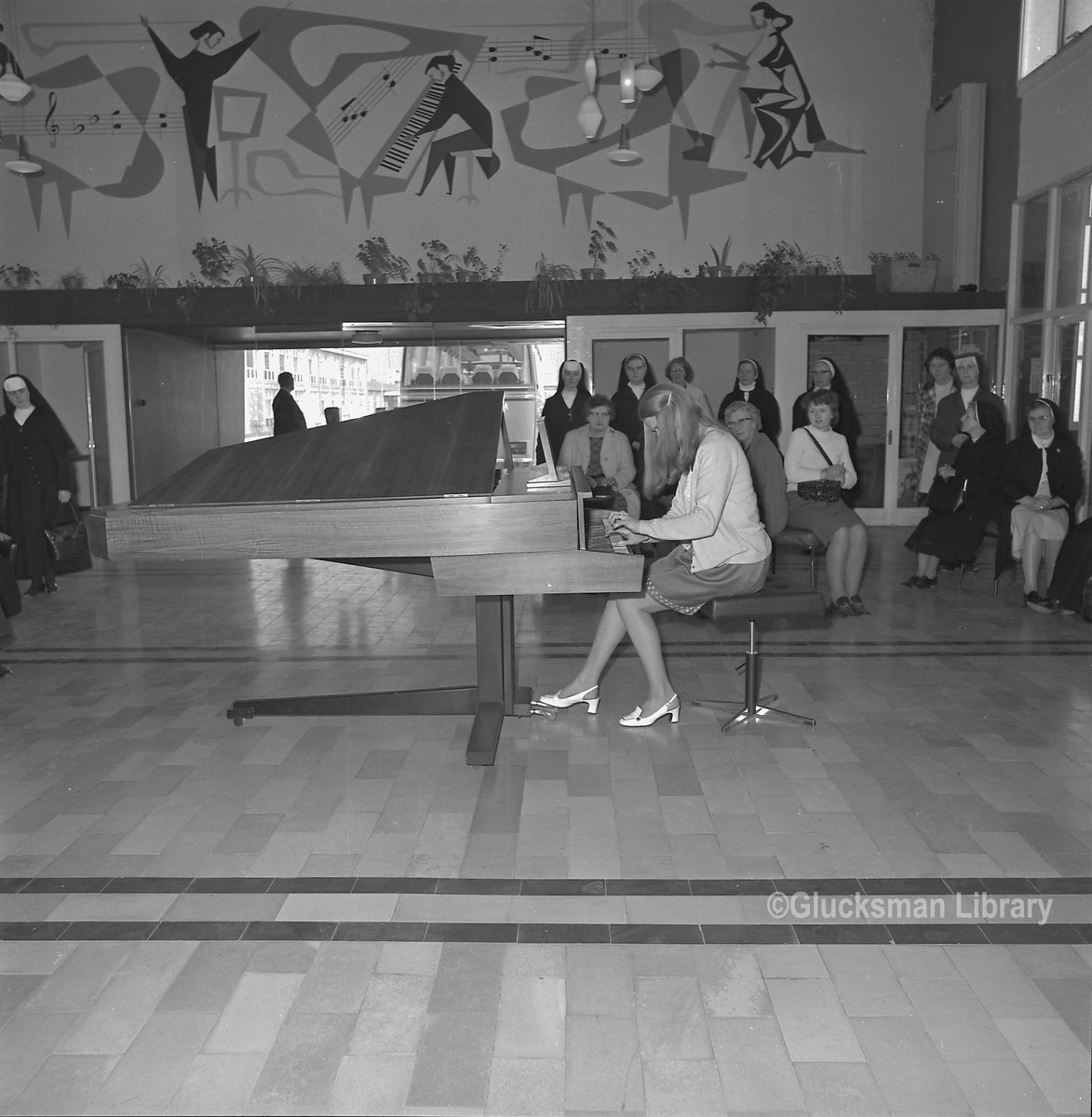 UL_SpecColl's tweet photo. OTD in 1961, the Rippen Piano Factory officially opened in #Shannon. These photographs from the #ShannonDevelopmentArchive were taken in the factory over the years and are being catalogued as part of the @wellcometrust funded New Jerusalems project #NewTownArchives @ULLibrary https://t.co/74N0TcOaXO