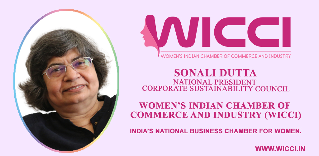 We welcome Sonali Dutta National President Corporate Sustainability Council #WICCI #WICCIINDIA #WOMENCHAMBER #WICCIWoman