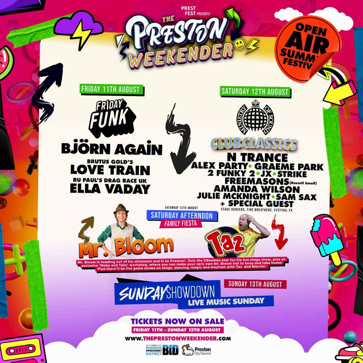 PRWeekender's tweet photo. Early bird tickets for Friday and Saturday night have sold out. ❌

But, good news, standard tickets are on sale! ✅

Get yourself sorted, tickets for Sunday are just £10 too! 🤘🏻

Tix: https://t.co/5MAI97RPxB https://t.co/gEXKwkAaK7