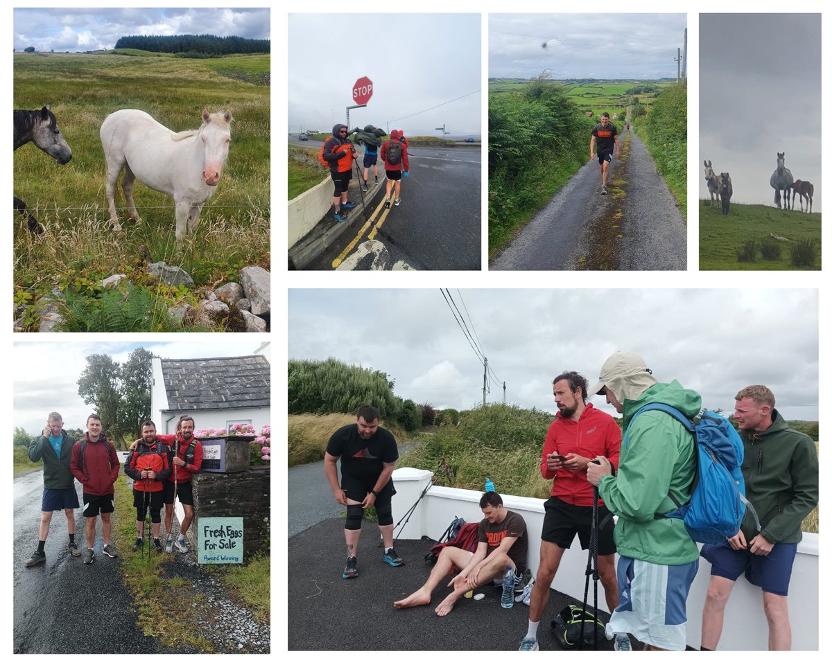 Bay2Baywalk's tweet photo. Thank you so much to everyone who has donated so far! Meeting some fantastic people on the way. A few pictures below from from day 1, day 2 and day 3. Day 4 starting soon in Tarbert, Kerry! You can still donate by visiting: https://t.co/VUcRWeJSsU https://t.co/cXQsFQrzOs