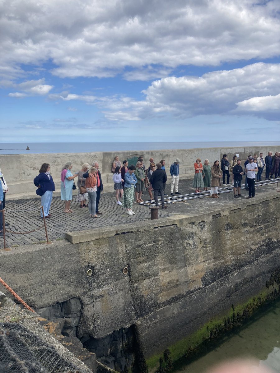 As well as Coasteering and kayaking, we regularly get involved in TV and film work. Last week we worked with the team from Quay Street Productions on some scenes in Craster Harbour.