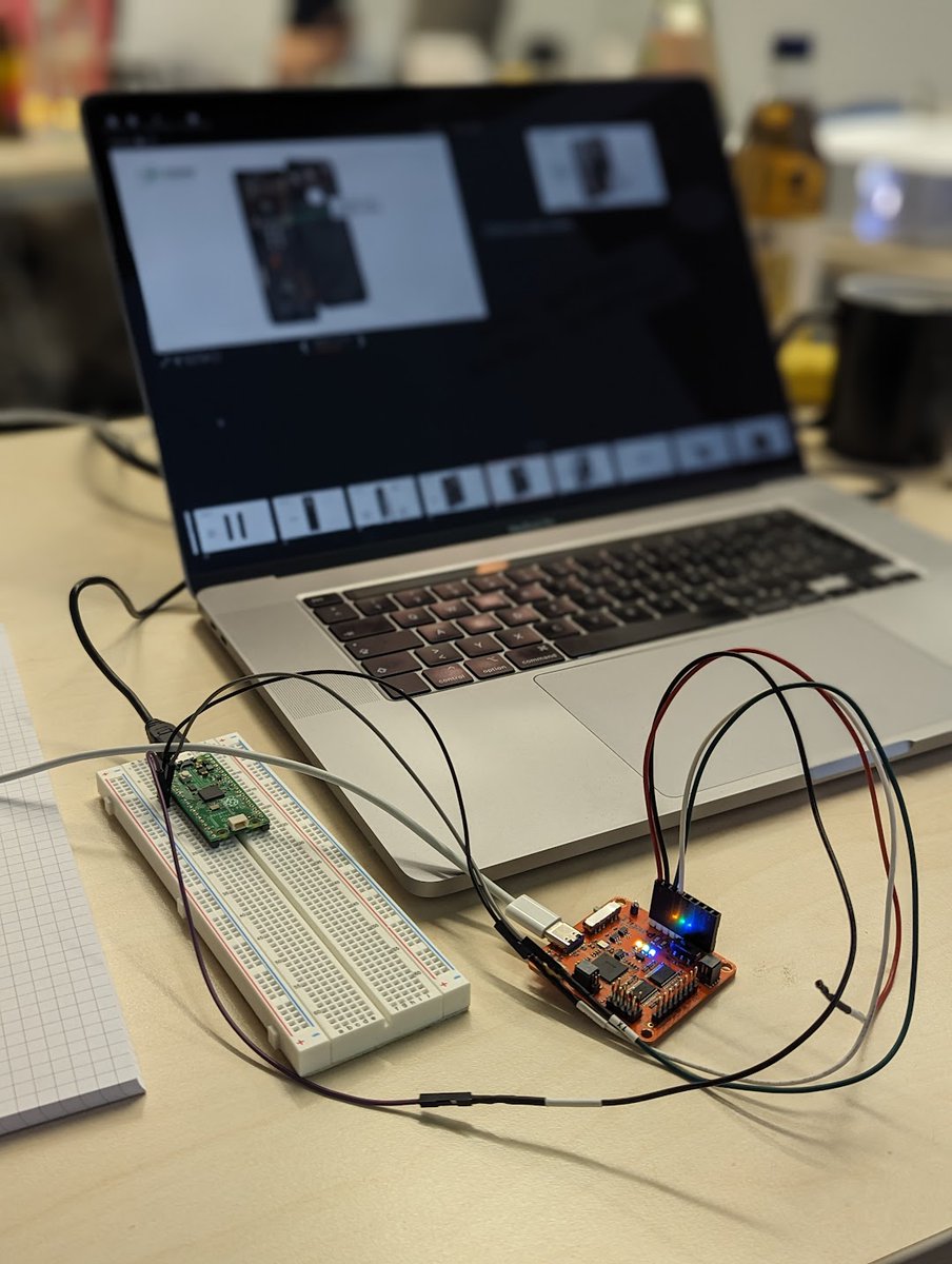 On #TROOOPERS23 we had the first run of our new IoT workshop! Hope everybody enjoyed it and can make use of the awesome #tigard they could take home (made by <a href="/securelyfitz/">Joe Fitz</a>).