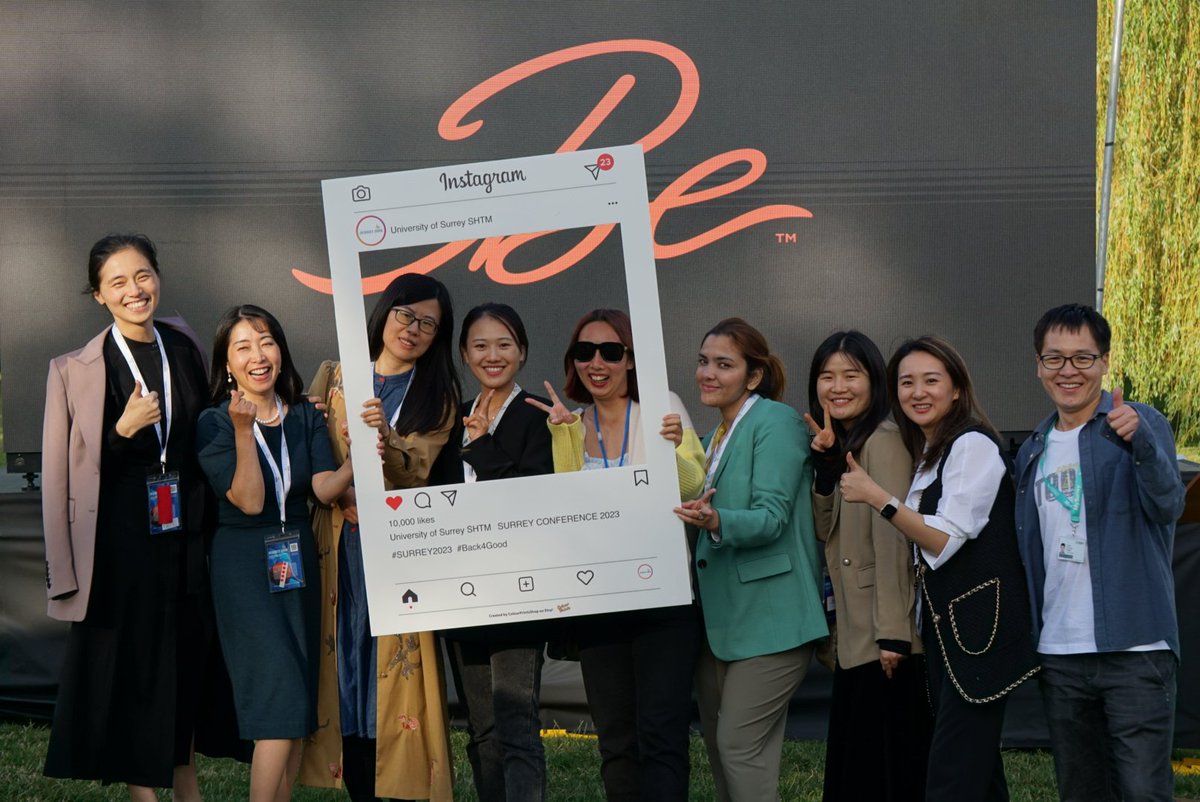 max_wenliangli's tweet image. Conference Day 1 - Night event @SHTMatSurrey #SURREY2023 #Back4Good