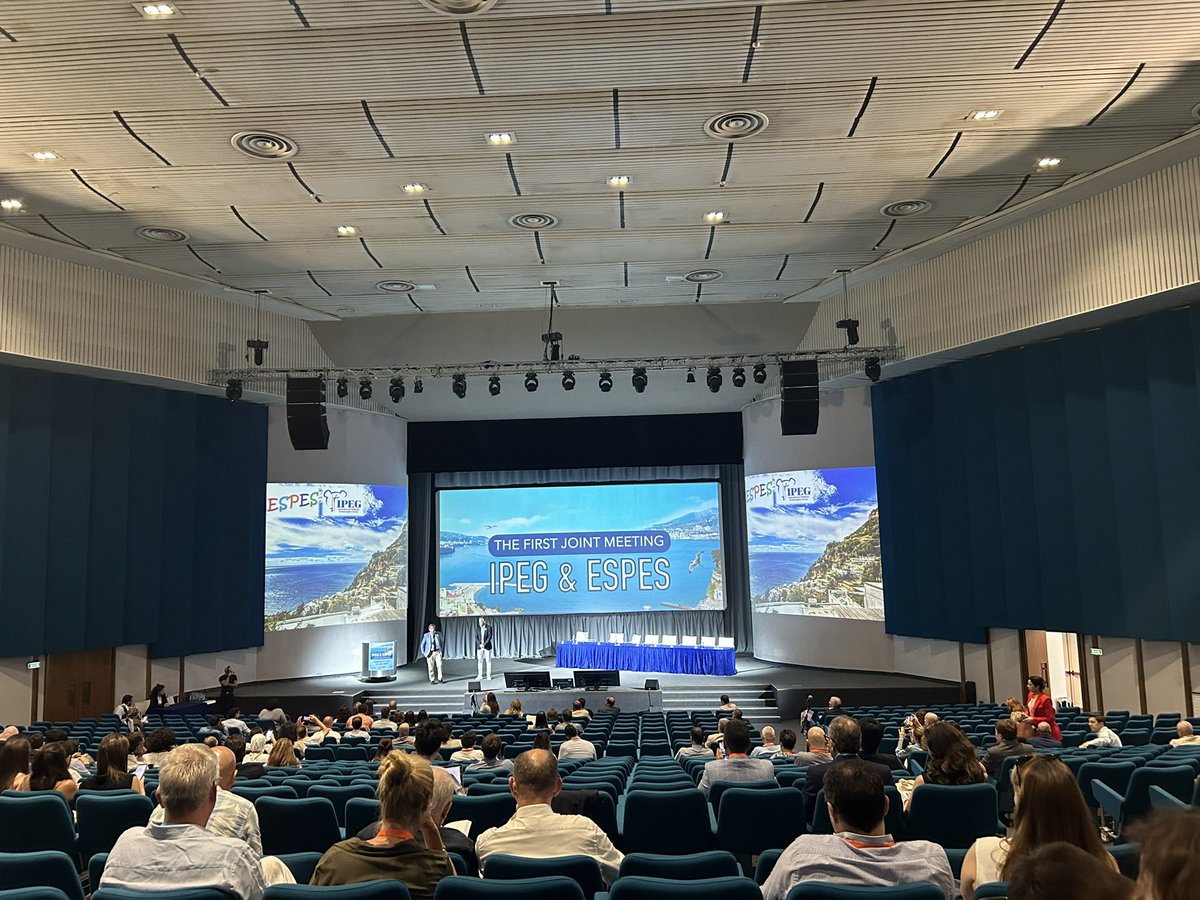 The Presidential address with <a href="/IPEGSurgery/">IPEG</a>  President Philipp Szavay and ESPES President Juan De Agustin. Let the conference begin. 

#ipegespes2023
