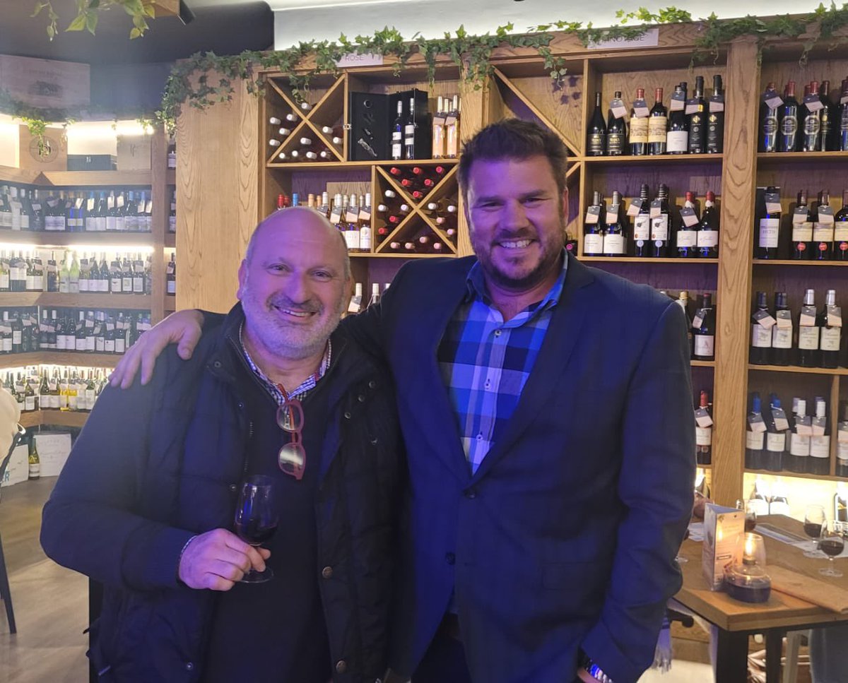De Grendel Marketing Manager, Righard Theron joins Garden Route Regional Sales Manager, Phillip du Plessis, for a tasting at Swirl Wine Bar in Gqeberha 🍷 

#FarmsAboutTown #ConnectingWineWithPeople #MeridianWines #SouthAfricanWine