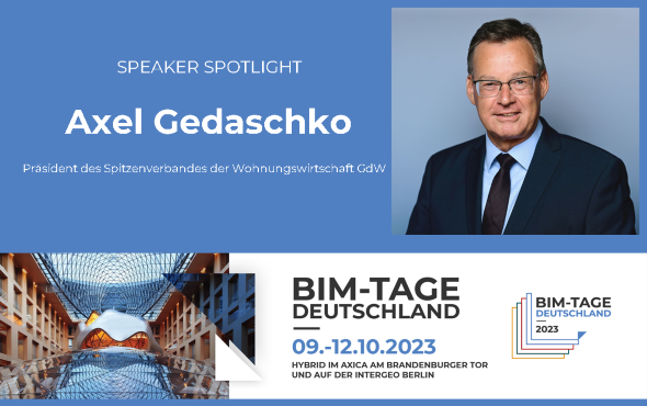 rb.gy/a6o8g

#BTD2023 SPEAKER-UPDATE: AXEL GEDASCHKO <a href="/gedaschko/">Axel Gedaschko_GdW</a>, GdW-Präsident <a href="/GdWWohnen/">GdW Bundesverband</a>

STAGE 10: “ #AXICA CONFERENCE: BUILDING TOGETHER”, DONNERSTAG 12.10.2023, 15:45 UHR

#KEYNOTE: „MIT WENIGER MEHR SCHAFFEN: ANDERS #BAUEN“ 

#GdW #Berlin #BIM #BTD #Kongress