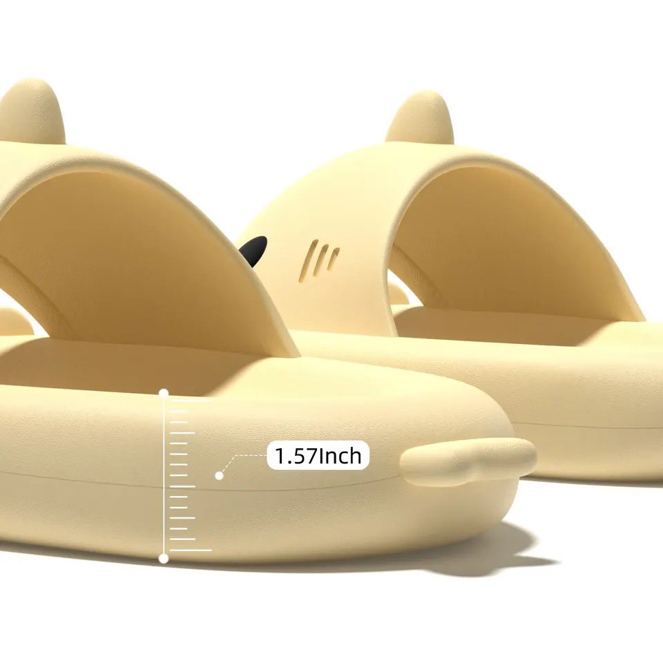 goodfeetsnyc's tweet photo. Our popular shark slides are back in stock make sure to place your orders while supplies last!

BOGO deals are live for a limited time as well at https://t.co/dmr3nezefO 😉 https://t.co/chkWBHSsGi