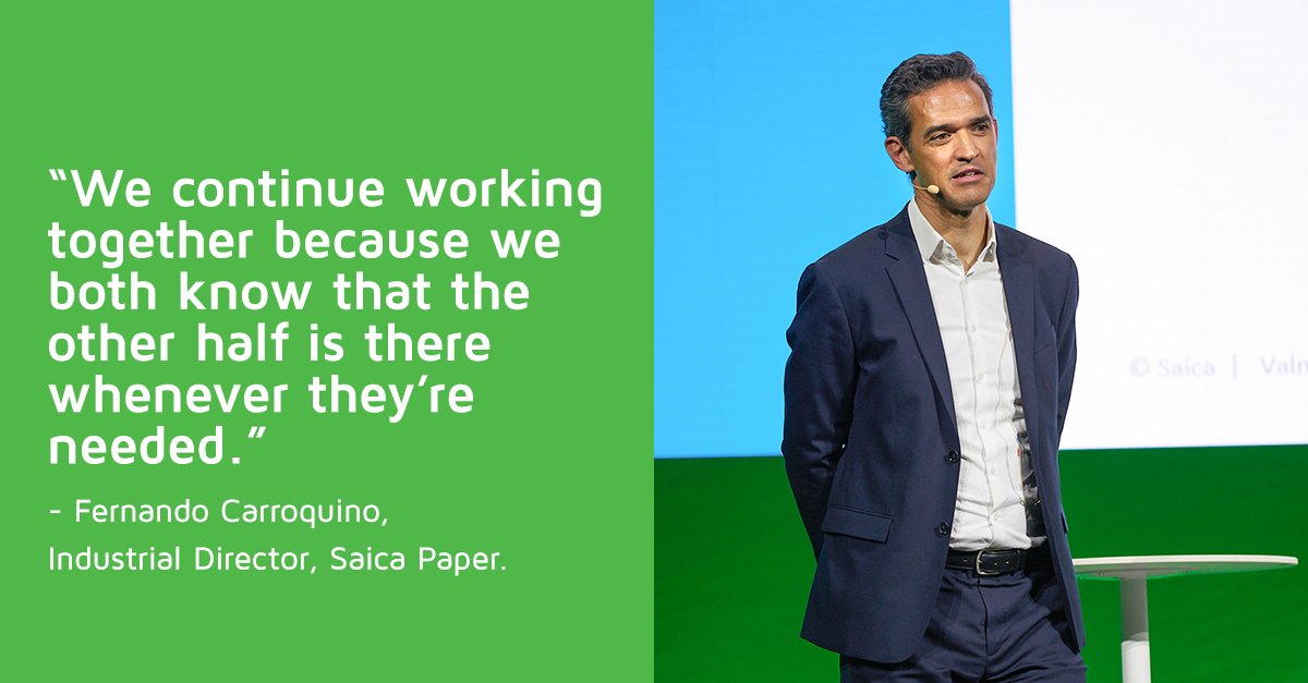 valmetglobal's tweet photo. Seventeen years of successful collaboration of Saica Paper and #Valmet! What is needed for such cooperation? For Saica, the foundation of successful partnership is trust. Explore the key milestones since our collaboration began in 2005: https://t.co/E9s9jbrq0E
#valmetswaytoserve https://t.co/k5JK2z9V11