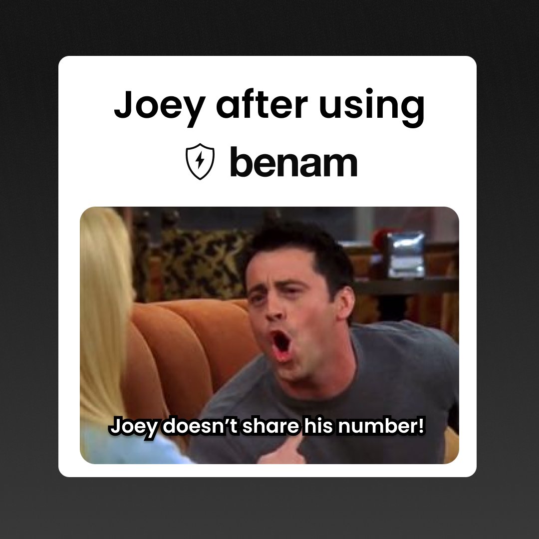 benam_me's tweet photo. When your favourite 'Friends' characters start getting spam calls😂

Can't they catch a break even in the digital world?

#FriendsForever #SpamCallStruggles #memes #funny #jokes #friends #joey #trending #spamcalls #spam #scam #privacy https://t.co/eigd30C4hQ
