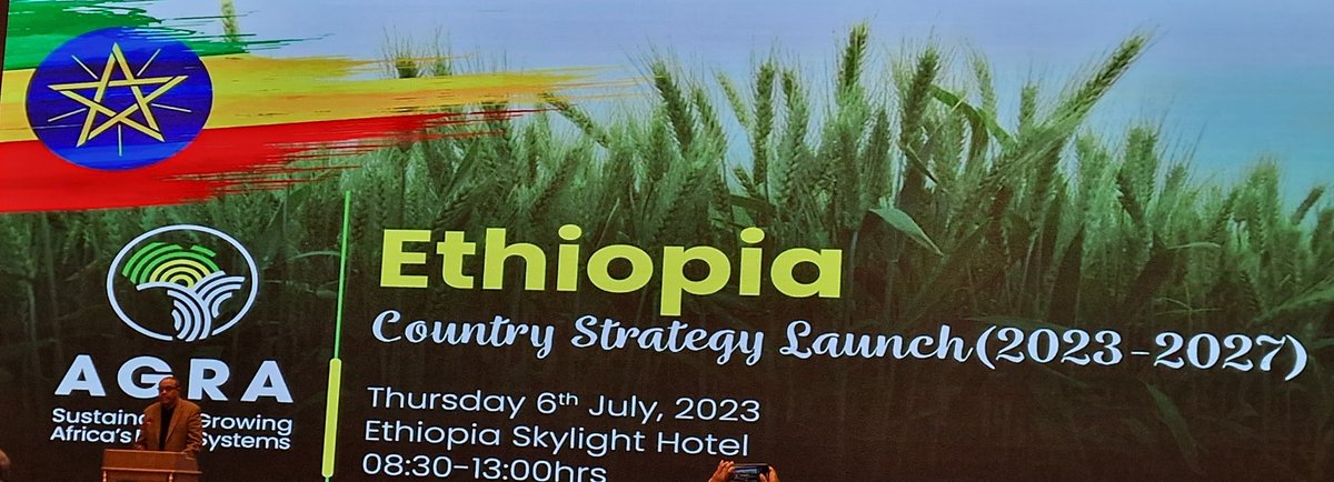 Yifrutafesse's tweet photo. #Ethiopia has made tremendous progress in transforming its #agriculture says H.E Hailemariam Desalegn @HMDessalegn while opening @AgraEthiopia country strategy launch 2023 - 2027. @EthiopianATA has been one the key partners in the journey of agricultural transformation. https://t.co/FxZuhpW6lw