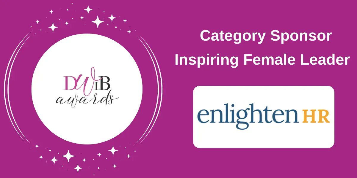 Sponsor of the Inspiring Leader Award.again are @enlightenHR who provide peace of mind,giving pragmatic, practical advice on employment law & employee relations. More at buff.ly/42jEyJr To enter the Awards go to buff.ly/45BE6sV #DWIBAwards #HR #Employmentissues