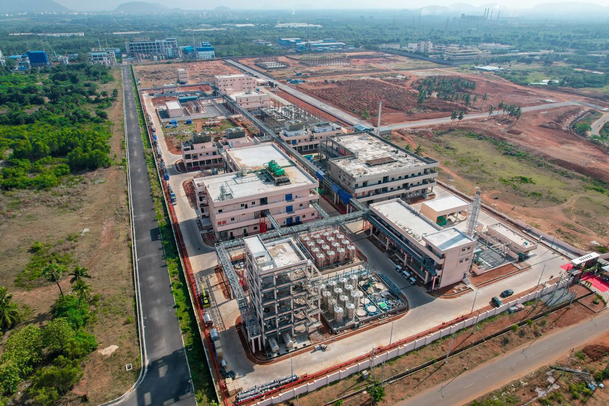 Laurus Labs  inaugurated its new API, CDMO manufacturing unit at APSEZ, Atchutapuram, Visakhapatnam, Andhra Pradesh, on July 3, 2023. #BuildAP #InvestInAP #YSJaganDevelopsAP #YSJaganMarkGovernance