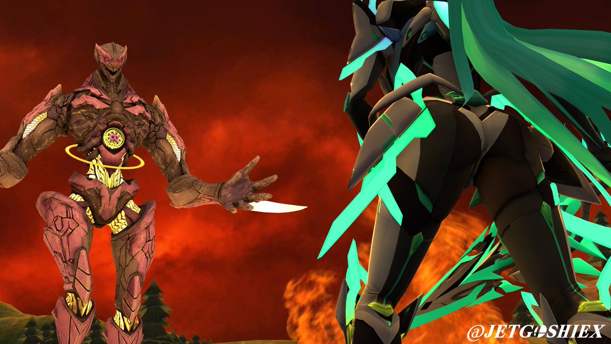 JetgoshiEX's tweet photo. Few hours later, the fight continue. Pneuma is running out of energy.
(1/3)
#XenobladeChronicles2 #γΌγγγ¬γ€γ2 #γγγ¦γ #Pneuma #Byleth #Fireemblem #Threehouse #SFM #SourceFilmmaker #Moebius https://t.co/Q7Dso1qrpv