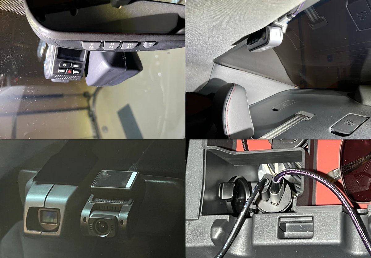 viofo's tweet photo. A VIOFO user shared his dashcam installation to use A119 V3 as forward recording and put WM1 in the rear powered by a dual USB car charger. Will you consider A119 Mini 2 + A119 Mini 2 for your next try? 😄
#VIOFO #dashcam #installation #A119mini2 https://t.co/ckmZm4cgrQ