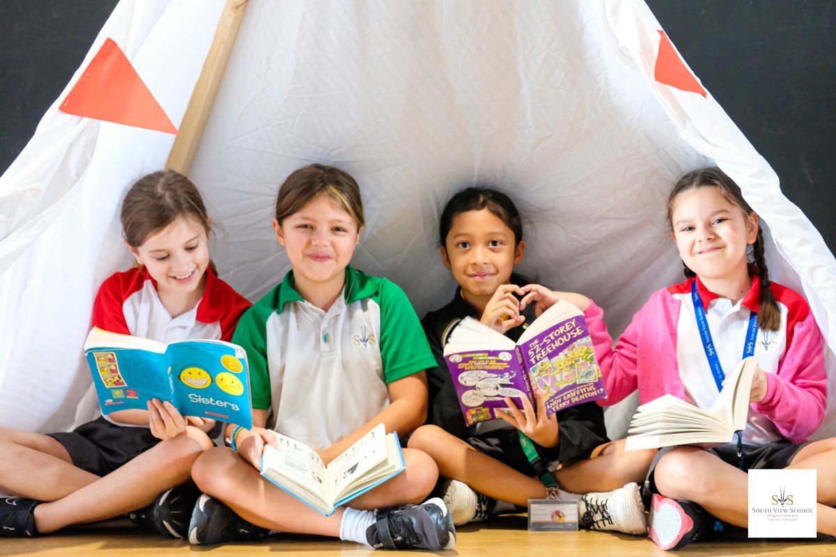SouthViewSchool's tweet image. Camp Read-A-Lot: Where imagination soared and cosy pyjamas roamed. Our drama studio transformed into a magical haven of teepee tents, as our students embarked on a joyful reading adventure with their favourite books and tasty treats. 

@Interstar_AE
#southviewschool #campreadalot