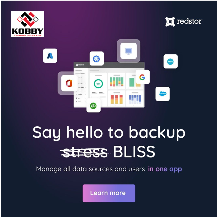 KOBBY_TECH's tweet photo. Protect critical data in M365, Google Workspace, Salesforce, Xero, and QuickBooks from a single app in just three clicks with Redstor.
#SaaSBackup
#M365Backup #Microsoft365Backup
#GoogleWorkspaceBackup #GWBackup
#AzureVMBackup
#QuickBooksBackup
#SalesforceBackup
#XeroBackup https://t.co/FTxmbh4VmH