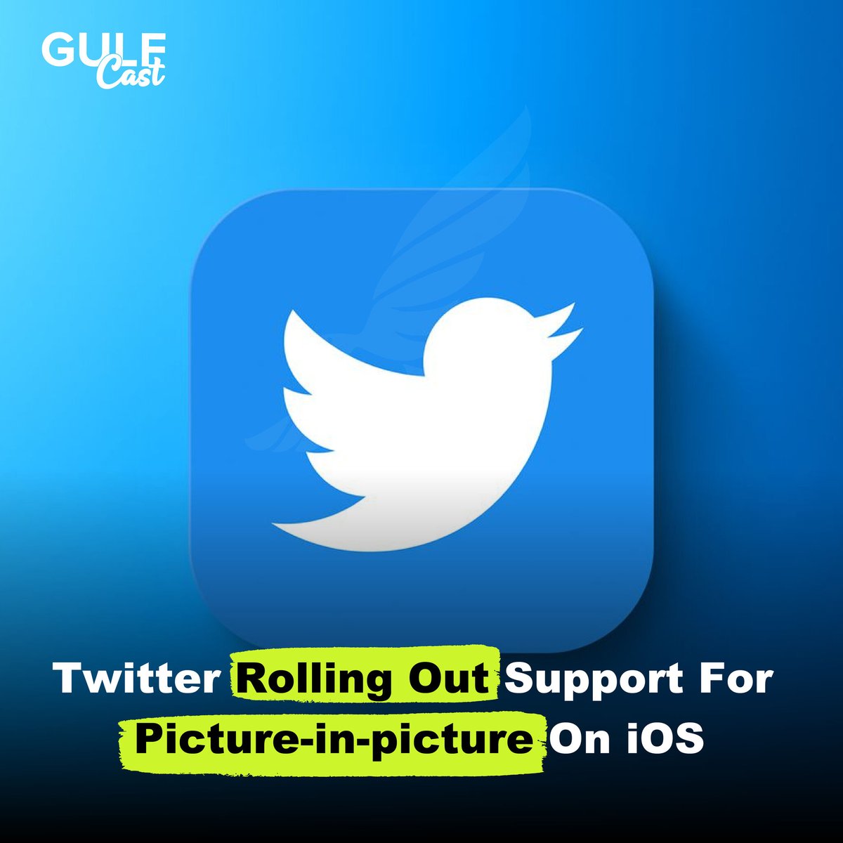 GulfCast's tweet image. 📱 Twitter Introduces Picture-in-Picture Mode for iPhone and iPad 🖼️. By starting a video on Twitter and swiping out of the app, the video player remains open, enabling continuous viewing while using other apps. #TwitterUpdate #PictureInPictureMode #gulfcast