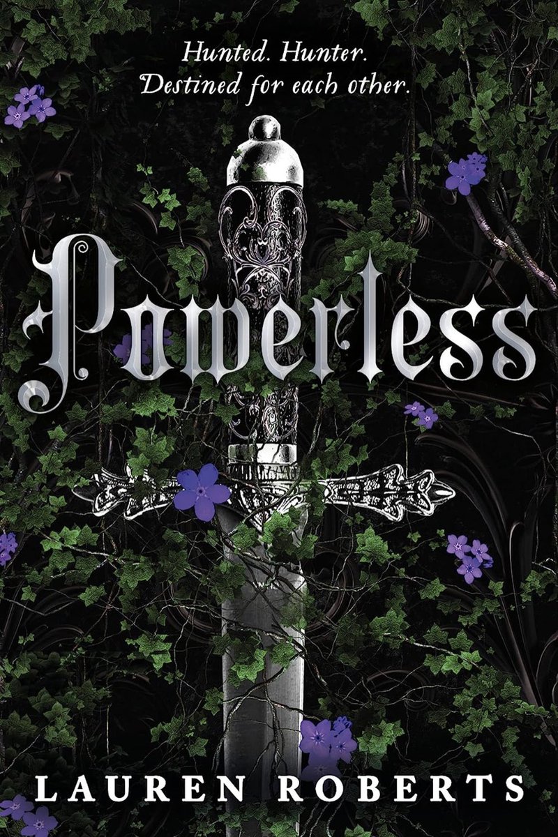 Happy book birthday to #Powerless and author LEGEND in the making, Lauren Roberts. This is enemies-to-lovers, kiss-or-kill, morally-grey characters at its FINEST! If you haven’t got it yet, WHY NOT? 💜🖤🤍🗡️